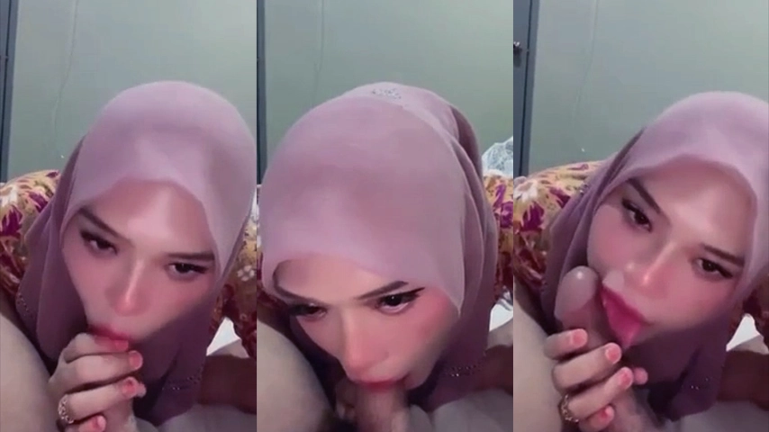 Bokep Hijab Cewek Cantik Sepong Kontol